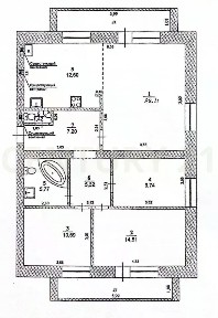 Продается 4-комн. квартира, 93 м²