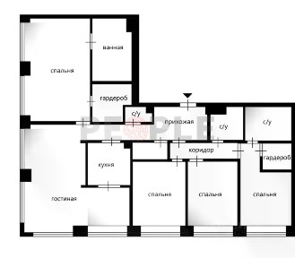 Продается 5-комн. квартира, 159,6 м²