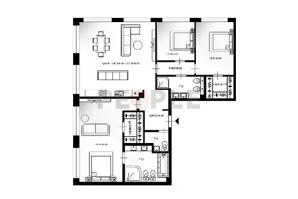 Продается 4-комн. квартира, 134,4 м²