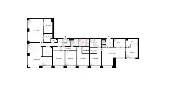 Продается 5-комн. квартира, 242,5 м²