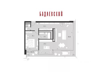 Продается 2-комн. квартира, 104,4 м²