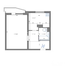 Продается 1-комн. квартира, 38 м²