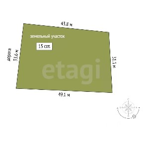 Продается 3-этажный дом, 897,2 м²