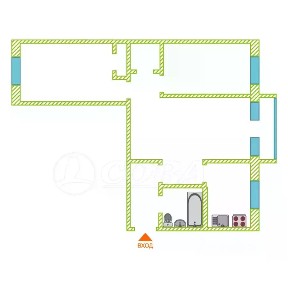 Продается 3-комн. квартира, 57,4 м²