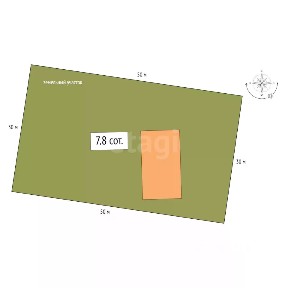 Продается 50% часть дома, 38 м²