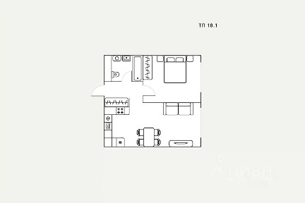 Сдается 2-комн. квартира, 40 м²