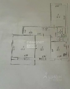 Продается 3-комн. квартира, 66,6 м²