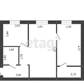Продается 2-комн. квартира, 41,8 м²