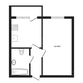 Продается 1-комн. квартира, 33,8 м²