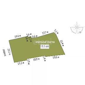 Продается 1-этажный дом, 30 м²