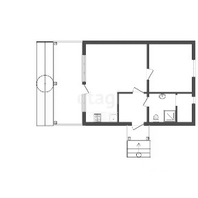 Продается 1-этажный дом, 61,5 м²