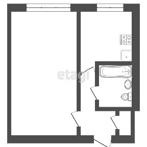 Продается 1-комн. квартира, 28,7 м²