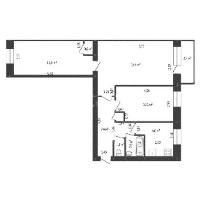 Продается 3-комн. квартира, 60,7 м²