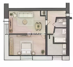 Продается 2-комн. квартира, 39,2 м²