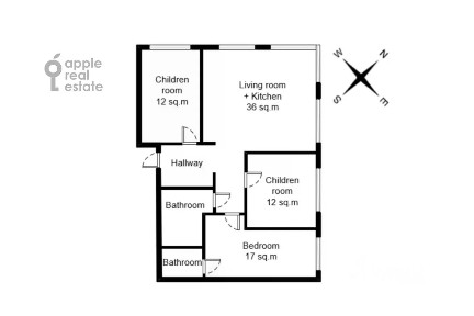 Сдается 4-комн. квартира, 109 м²
