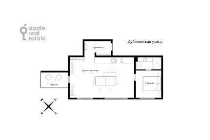 Сдается 2-комн. квартира, 65 м²