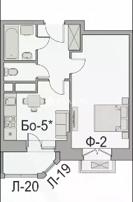 Продается 1-комн. квартира, 33,6 м²