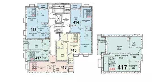Продается 1-комн. квартира, 36 м²