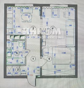 Продается 2-комн. квартира, 46,7 м²