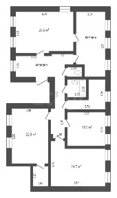 Продается 4-комн. квартира, 162 м²