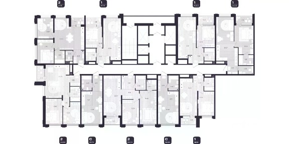 Продается 2-комн. квартира, 57,1 м²