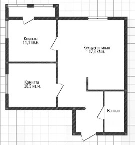 Продается 2-комн. квартира, 52,1 м²