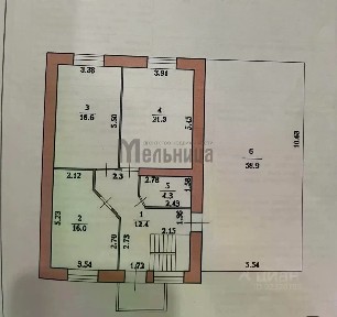 Продается 3-этажный дом, 220,1 м²