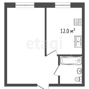 Продается 1-комн. квартира, 38 м²