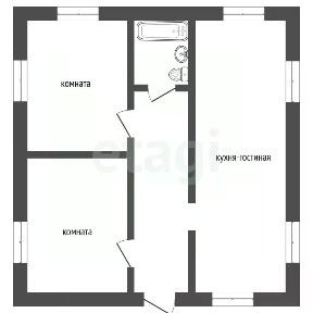 Продается 2-этажный дом, 89,3 м²