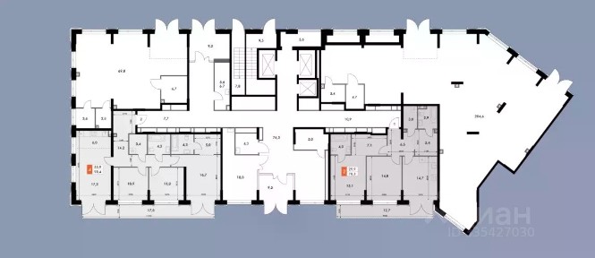 Продается 2-комн. квартира, 78,3 м²