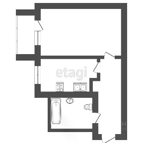 Продается 1-комн. квартира, 35,5 м²