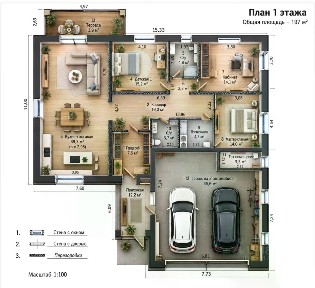 Продается 1-этажный коттедж, 197 м²