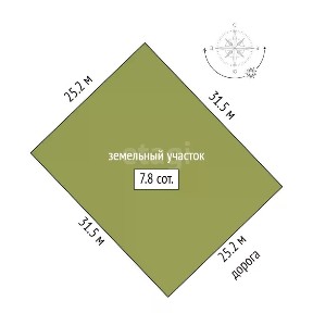 Продается участок, 781 сот.