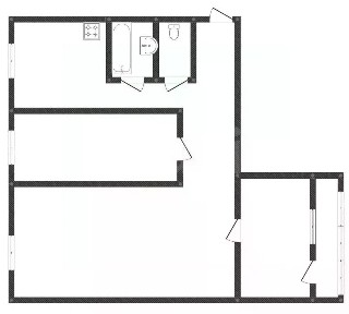 Продается 3-комн. квартира, 56 м²