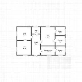 Продается 1-этажный дом, 125 м²