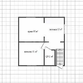 Продается 1-этажный дом, 60 м²