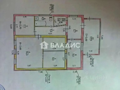 Продается 1-этажный дом, 100 м²