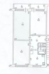Сдается 3-комн. квартира, 64 м²