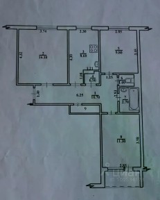 Продается 3-комн. квартира, 62,3 м²