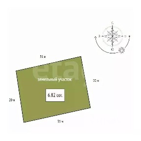Продается 1-этажный дом, 15,4 м²