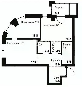 Продаются 2-комн. апартаменты, 76,6 м²