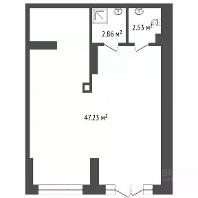 Продается помещение свободного назначения, 52,62 м²