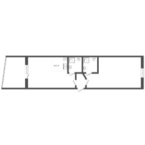 Продается 1-комн. квартира, 33,2 м²