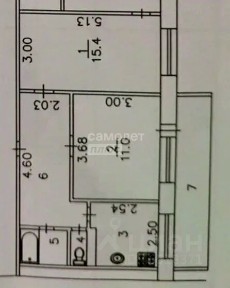 Продается 2-комн. квартира, 45,5 м²