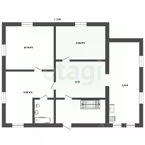Продается 2-этажный дом, 71,1 м²