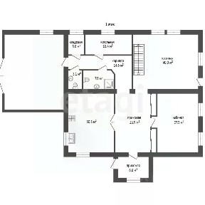 Продается 3-этажный дом, 640 м²