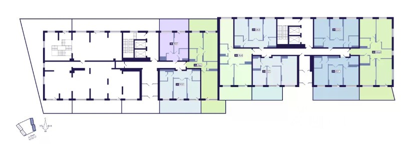 Продается 2-комн. квартира, 57,9 м²