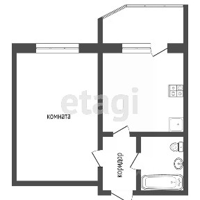Продается 1-комн. квартира, 35,2 м²