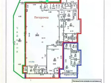 Продается торговая площадь, 753,5 м²