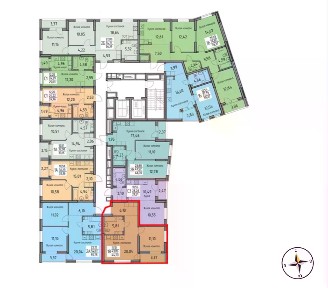 Продается 1-комн. квартира, 46 м²